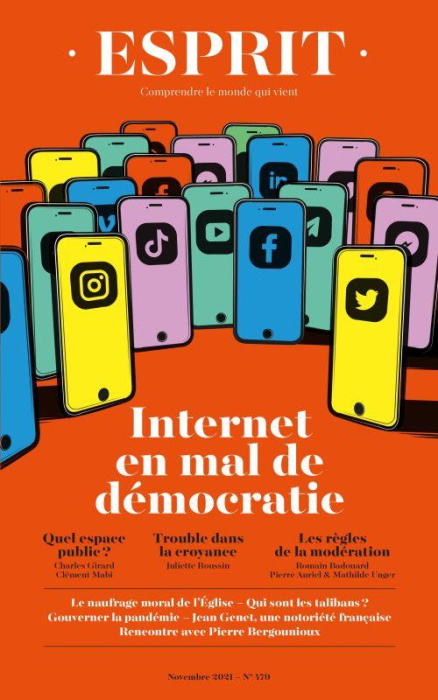 Emprunter Esprit N° 479, novembre 2021 : Internet en mal de démocratie livre