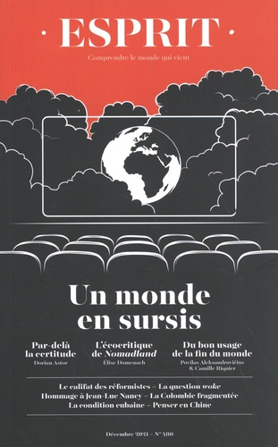 Emprunter Esprit N° 480, décembre 2021 : Un monde en sursis livre