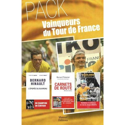 Emprunter Vainqueurs du tour de France. Coffret en 3 volumes : Le temps des champions, mémoires ; Carnets de r livre