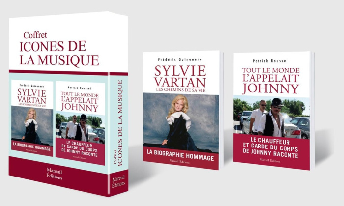Emprunter Icônes de la musique française. Coffret en 2 volumes : Sylvie Vartan - Les chemins de sa vie ; Tout livre