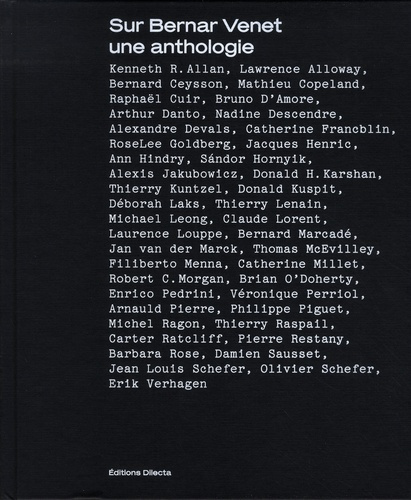 Emprunter Sur Bernard Venet. Une anthologie livre