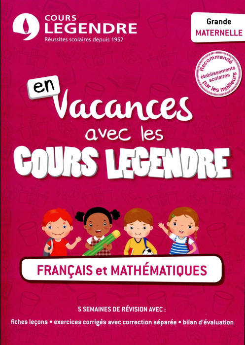 Emprunter Cahier de vacances grande maternelle livre