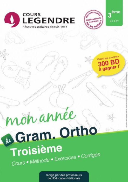 Emprunter Orthographe et grammaire 3e. Edition 2021 livre