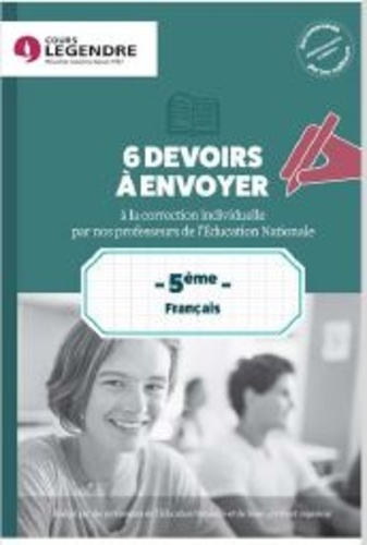 Emprunter 5ème Français 6 devoirs à envoyer. Devoirs à adresser à la correction livre