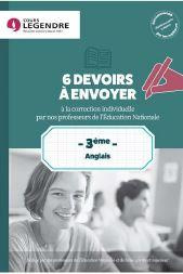 Emprunter 3ème Anglais 6 devoirs à envoyer. Devoirs à adresser à la correction livre