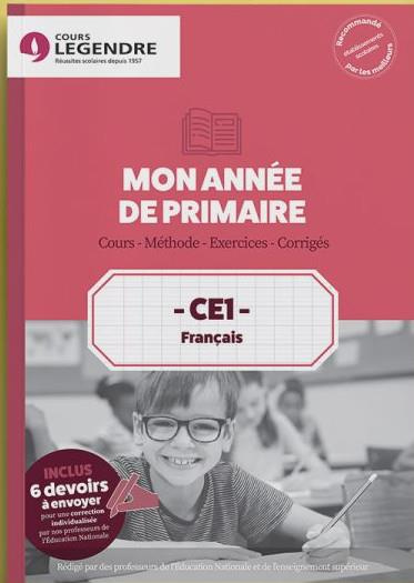 Emprunter CE1 Français Mon année de primaire . Cours, méthode, exercices corrigés - Devoirs à adresser à la co livre