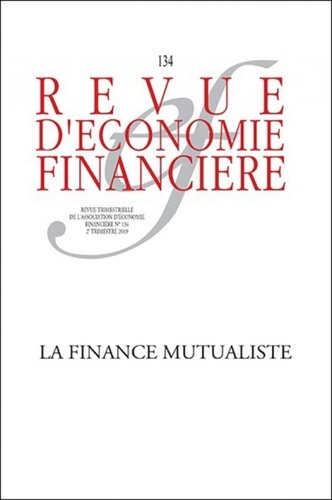 Emprunter Revue d'économie financière N° 134, 2e trimestre 2019 : La finance mutualiste livre