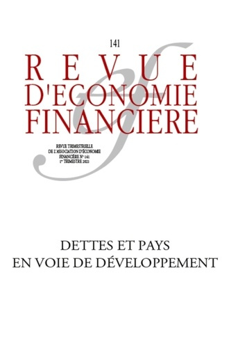 Emprunter Revue d'économie financière N° 141, 1er trimestre 2021 : La dette dans les pays émergents et en déve livre