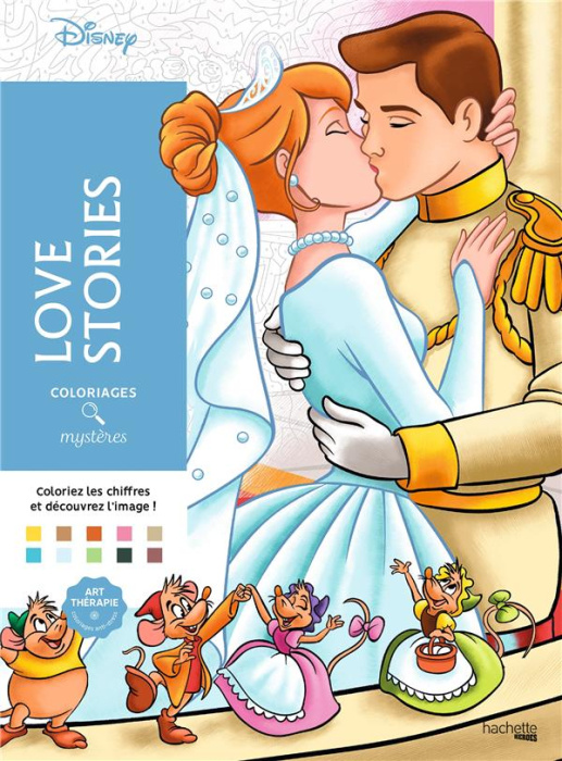 Emprunter Love Stories. Coloriez les chiffres et découvrez l'image ! livre