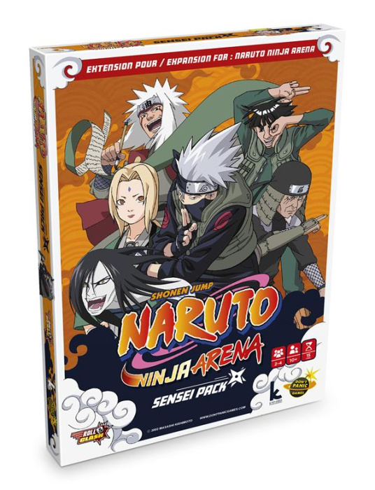 Emprunter NARUTO NINJA ARENA EXTENSION SENSEI / JEU DE SOCIETE / 10 / 2-6 JOUEURS / 15 MINUTES livre