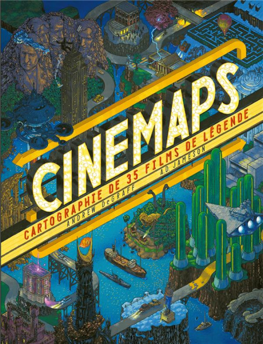 Emprunter Cinemaps. Cartographie de 35 films de légende livre