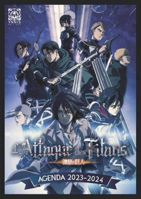 Emprunter Agenda L'Attaque des Titans. Edition 2023-2024 livre