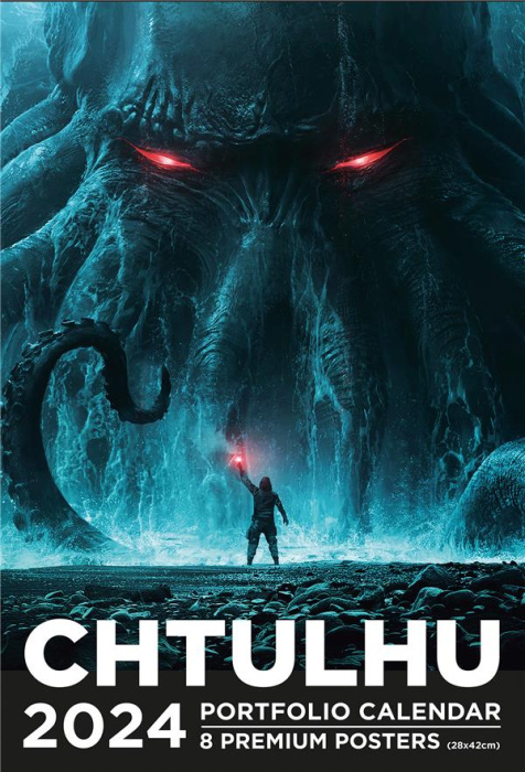 Emprunter Portfolio calendar Cthulhu. 8 premium posters, de janvier à décembre, Edition 2024 livre