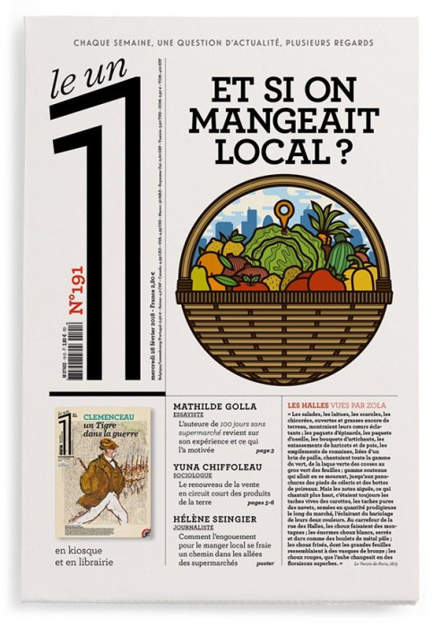 Emprunter Le 1 N° 191, mercredi 28 février 2018 : Et si on mangeait local ? livre