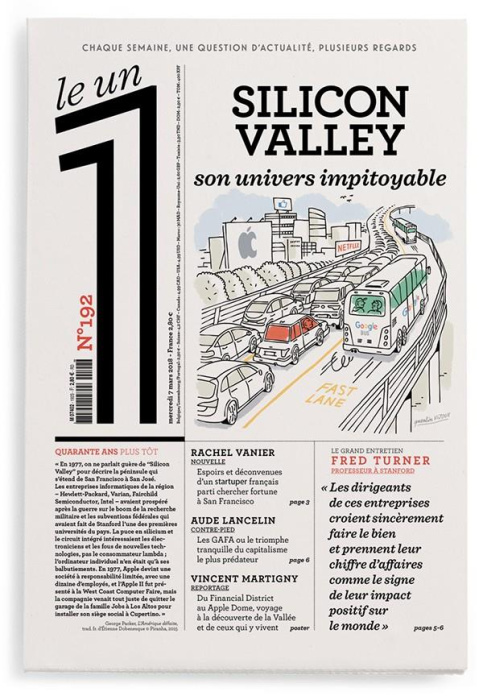 Emprunter Le 1 N°192, mercredi 7 mars 2018 : Silicon Valley, son univers impitoyable livre