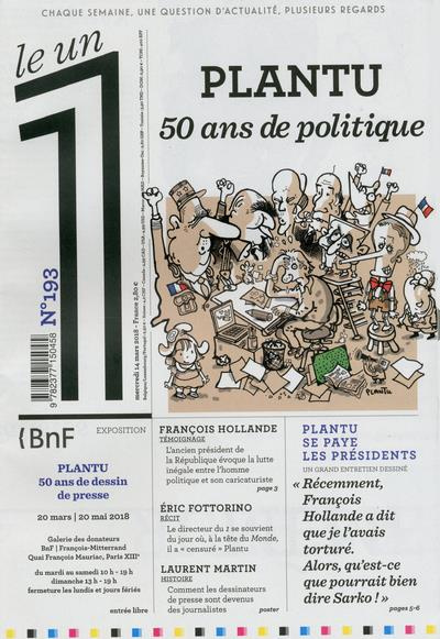Emprunter Le 1 N° 193 : Plantu. 50 ans de politique livre