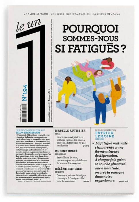 Emprunter Le 1 N°194, mercredi 21 mars 2018 : Pourquoi sommes-nous si fatigués ? livre