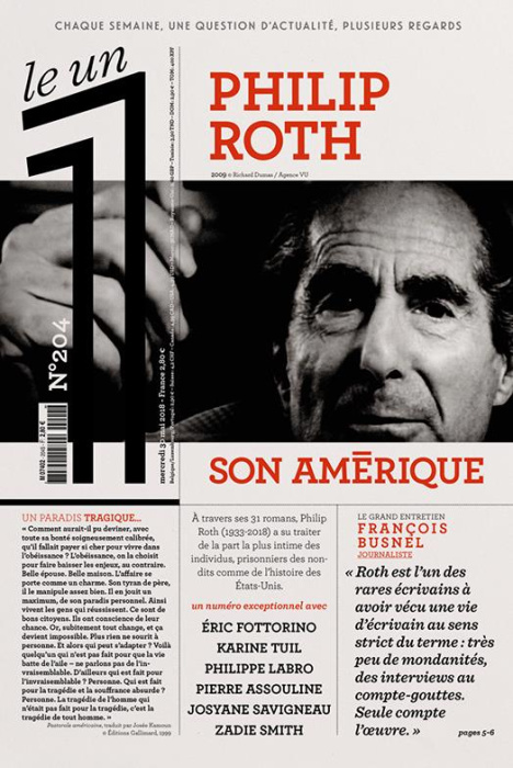 Emprunter Le 1 N°204, mercredi 30 mai 2018 : Philip Roth. Son Amérique livre