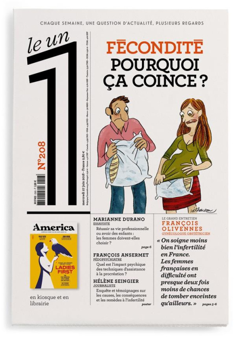 Emprunter Le 1 N°208, mercredi 27 juin 2018 : Fécondité pourquoi ça coince ? livre