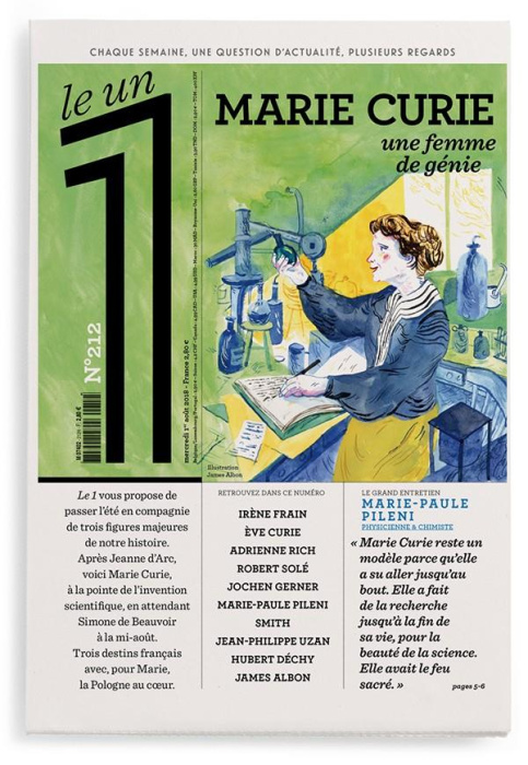 Emprunter Le 1 N° 212, mercredi 1er août 2018 : Marie Curie, une femme de génie livre