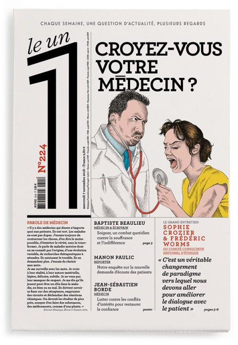 Emprunter Le 1 N° 224, mercredi 7 novembre 2018 : Croyez-vous votre médecin ? livre