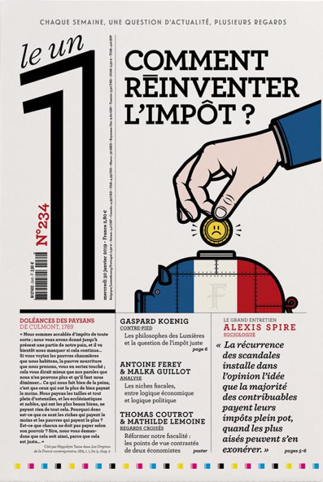 Emprunter Le 1 N° 234, mercredi 30 janvier 2019 : Comment réinventer l'impôt ? livre