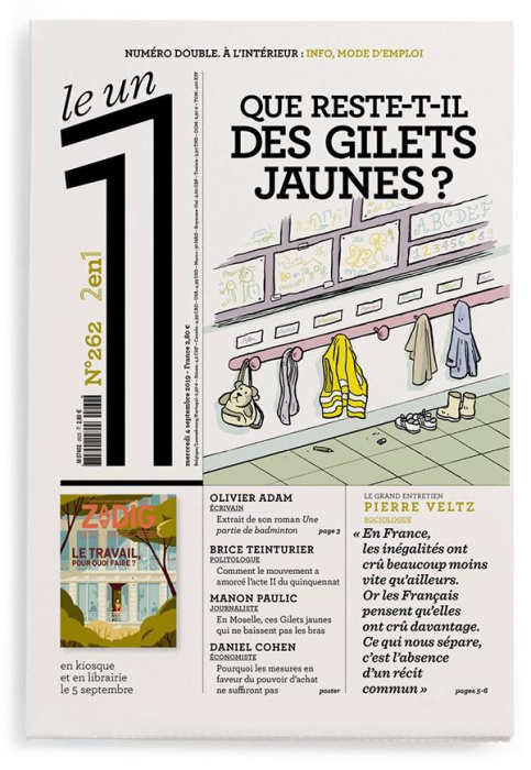 Emprunter Le 1 N° 262, mercredi 4 septembre 2019 : Que reste-t-il des gilets jaunes ? livre