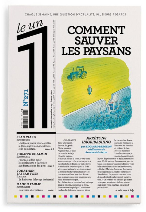 Emprunter Le 1 N° 271, mercredi 6 novembre 2019 : Comment sauver les paysans livre