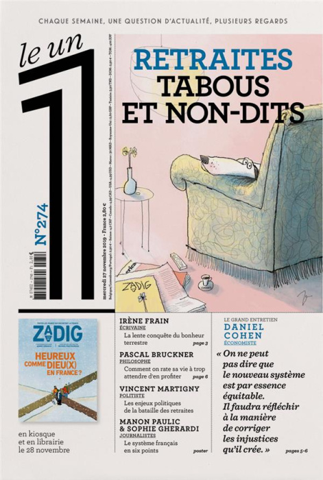 Emprunter Le 1 N° 274 : Retraites. Tabous et non-dits livre