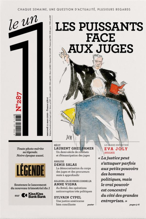 Emprunter Le 1 N° 287, mercredi 11 mars 2020 : Les puissants face aux juges livre