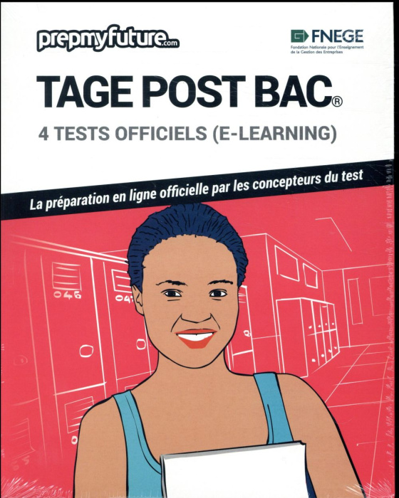 Emprunter Tage post bac®. 4 tests officiels (e-learning). Contient 1 clé d'activation livre