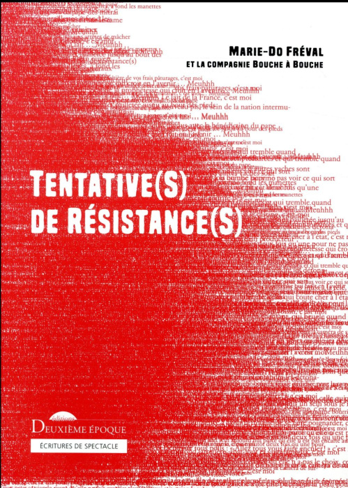 Emprunter Tentative(s) de résistance(s) livre