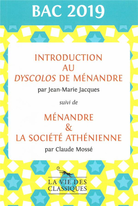 Emprunter Introduction au Dyscolos de Ménandre suivi de Ménandre & la société athénienne livre