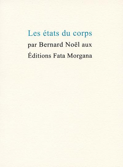 Emprunter Les états du corps livre