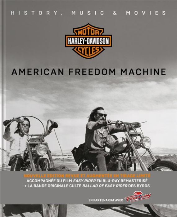 Emprunter Harley Davidson Motor Cycles. American Freedom Machine, Edition collector, avec 1 BLU-RAY livre