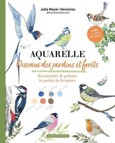 Emprunter Aquarelle, oiseaux des jardins et forêts livre
