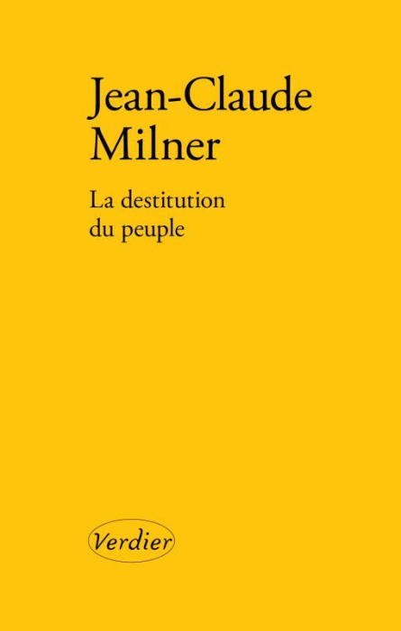 Emprunter La destitution du peuple livre