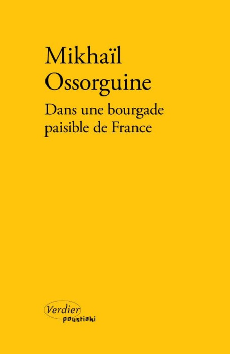 Emprunter Dans une bourgade paisible de France livre