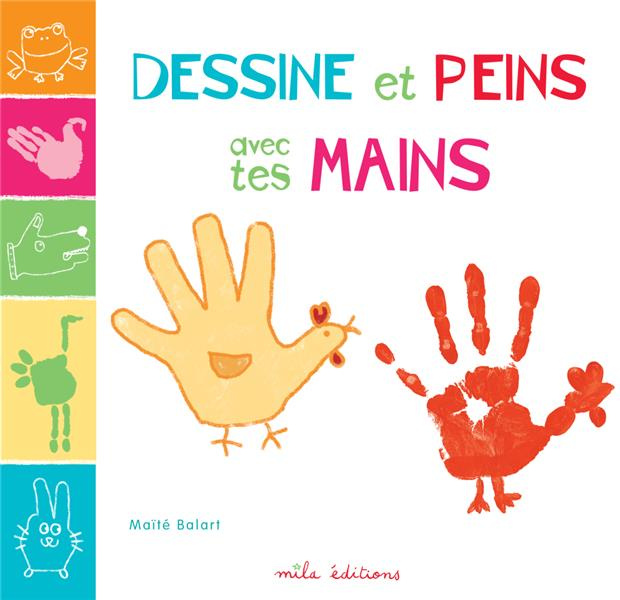 Emprunter Dessine et peins avec tes mains livre