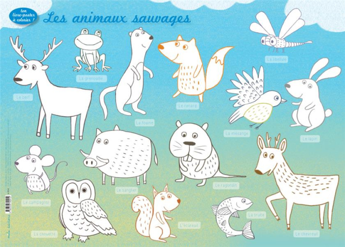 Emprunter Les animaux sauvages livre