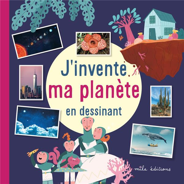 Emprunter J'invente ma planète en dessinant livre