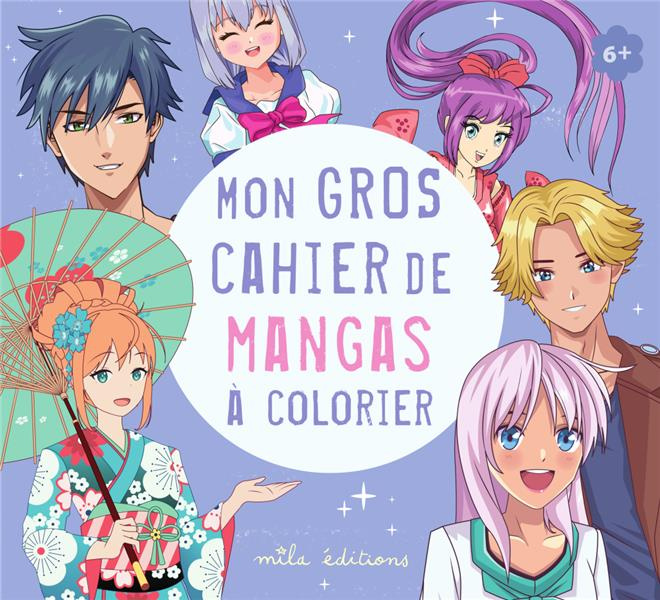 Emprunter Mon gros cahier de mangas à colorier livre
