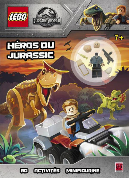 Emprunter Lego Jurassic World. Héros du Jurassic. Avec une minifigurine livre