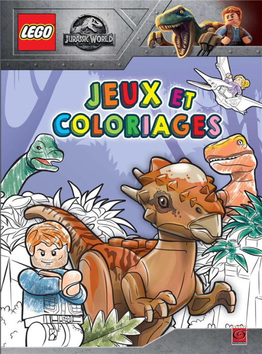 Emprunter Lego Jurassic World. Drôles de coloriages livre