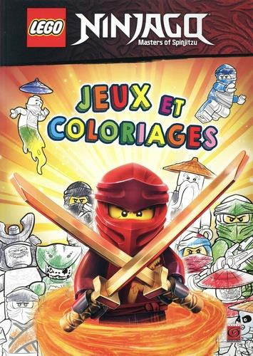Emprunter Lego Ninjago Masters of Spinjitzu jeux et coloriages livre