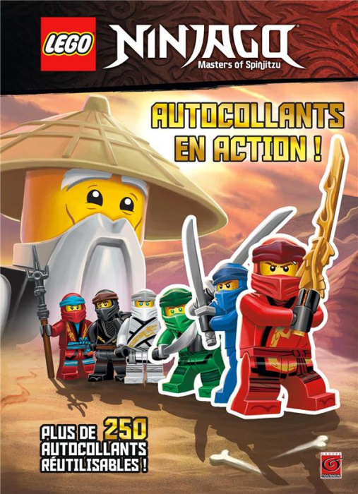 Emprunter Lego Ninjago autocollants en action ! Plus de 250 autocollants réutilisables livre