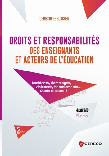 Emprunter Droits et responsabilités des enseignants et acteurs de l'éducation. 2e édition livre