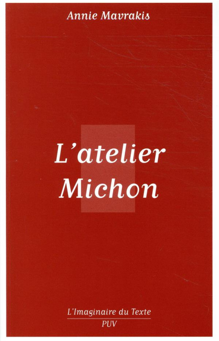 Emprunter L'atelier Michon livre