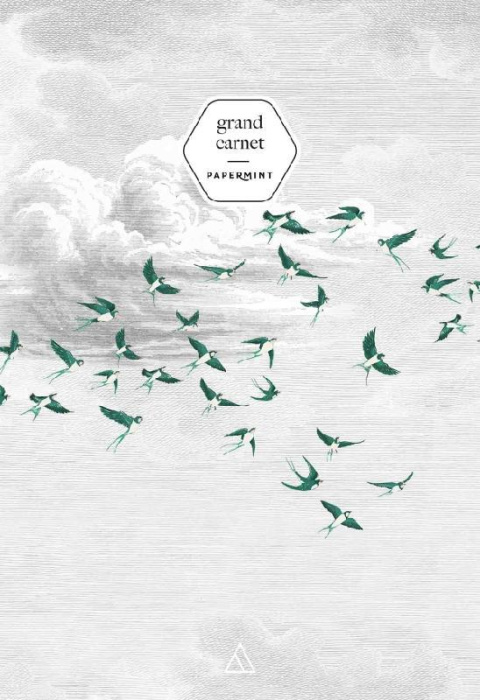 Emprunter Grand Carnet PaperMint Swallow Cloud vert livre
