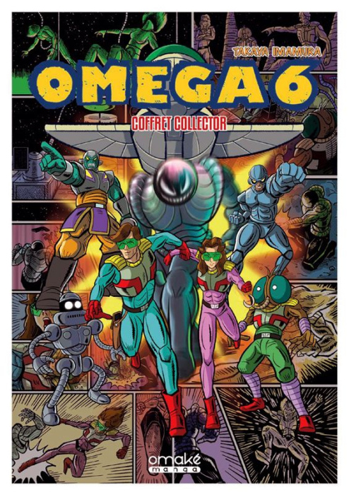 Emprunter OMEGA 6. Avec une lithographie dédicacée par l'auteur et un standee figurine acrylique double format livre